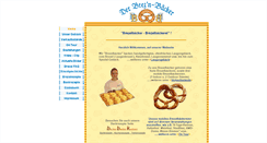 Desktop Screenshot of brezel-baecker.de